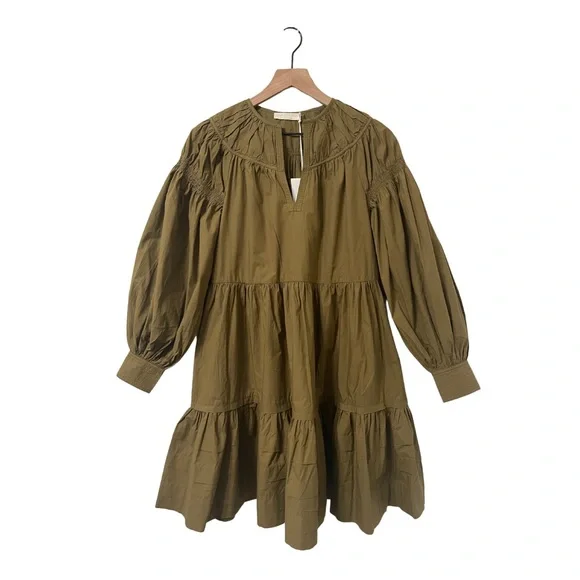 Ulla Johnson | Dresses | Ulla Johnson Willow Rosa Tiered Flare Dress Size |  Poshmark